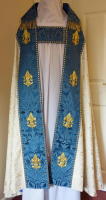 Marian Gothic brocade cope